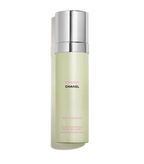 chanel chance moisture mist.